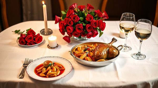 Repas romantique à cuisiner pour une inoubliable saint-valentin